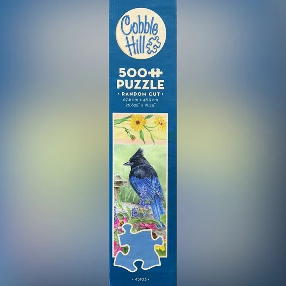 Cobble Hill “Garden Birds in Autumn” 500 piece puzzle - Picture 3 of 5